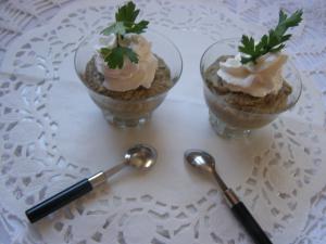 Cappuccino de cèpes à la chantilly au lard fumé Cappuccino de cèpes à la chantilly au lard fumé