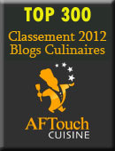 top 300 blog culinaires