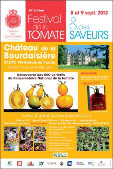 Quatorzime dition du Festival de la Tomate au chteau de la Bourdaisire. 