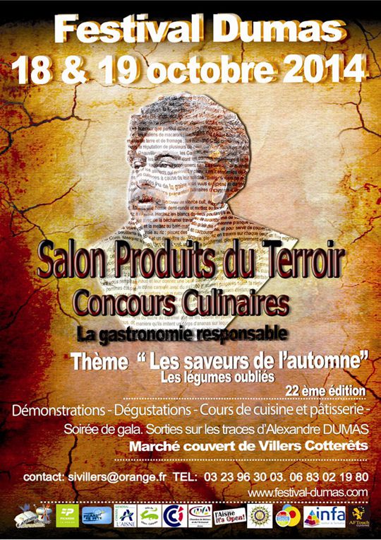 22me dition du festival  Alexandre Dumas de Villers Cotterts 