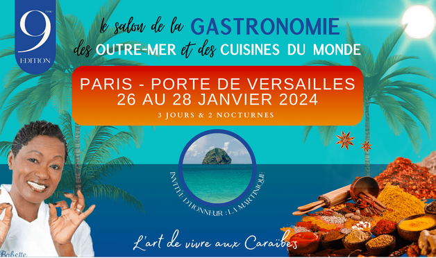 Salon de la Gastronomie des Outre-mer 2024 à Paris 