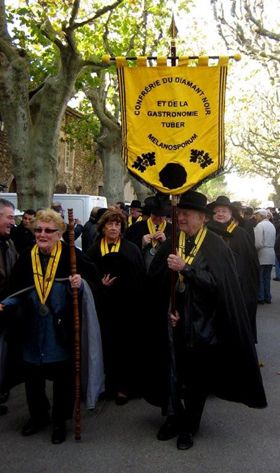 Premier march aux truffes de l'anne. 