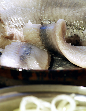 Smoked herring