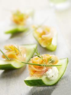 Balkanese Cucumber 'Baskets'