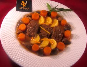 Boeuf aux carottes et clmentines