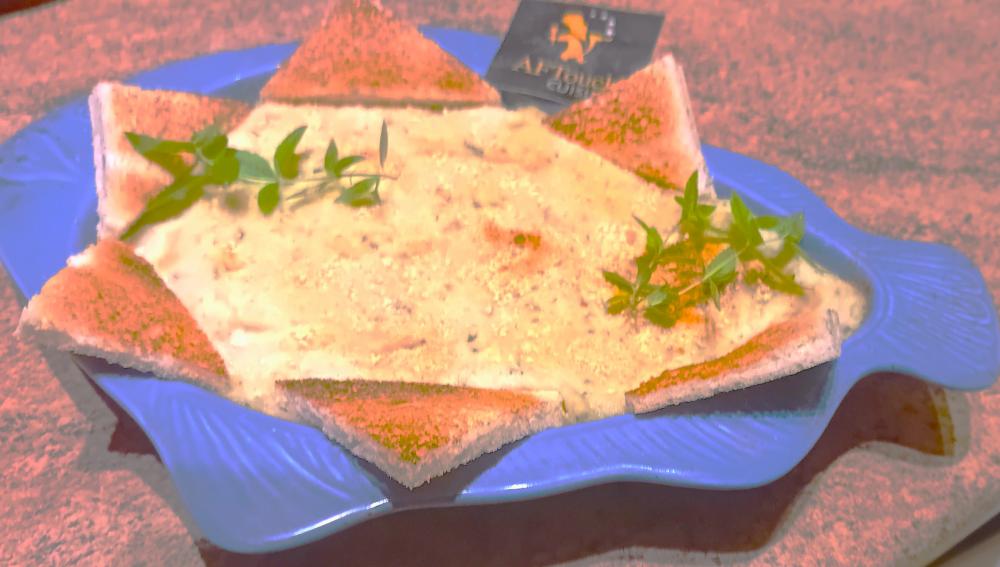 Brandade de tacaud et verveine citronnelle