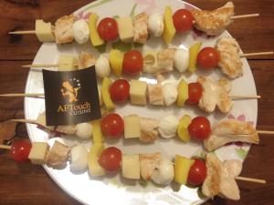 Brochettes de dindes