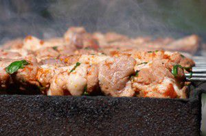 Brochettes de veau