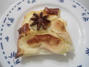 Clafoutis aux pommes-vanille et anis etoile