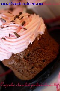 Cupcake chocolat pralin