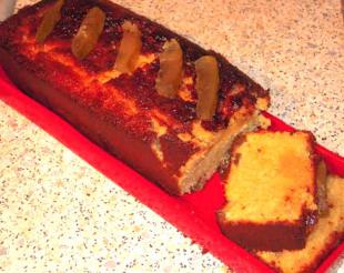 Cake au citron et cdrat confit a la Calizienne