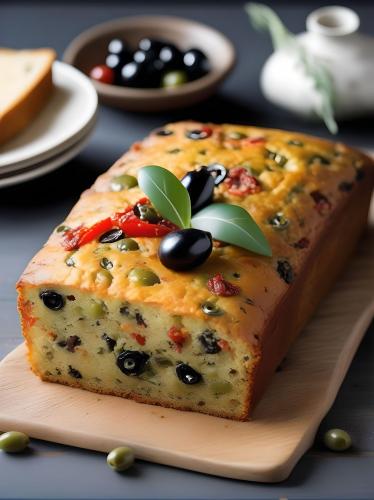 Cake aux olives