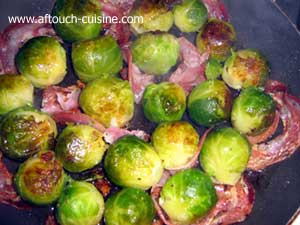 Brussel's Sprouts with Pancetta