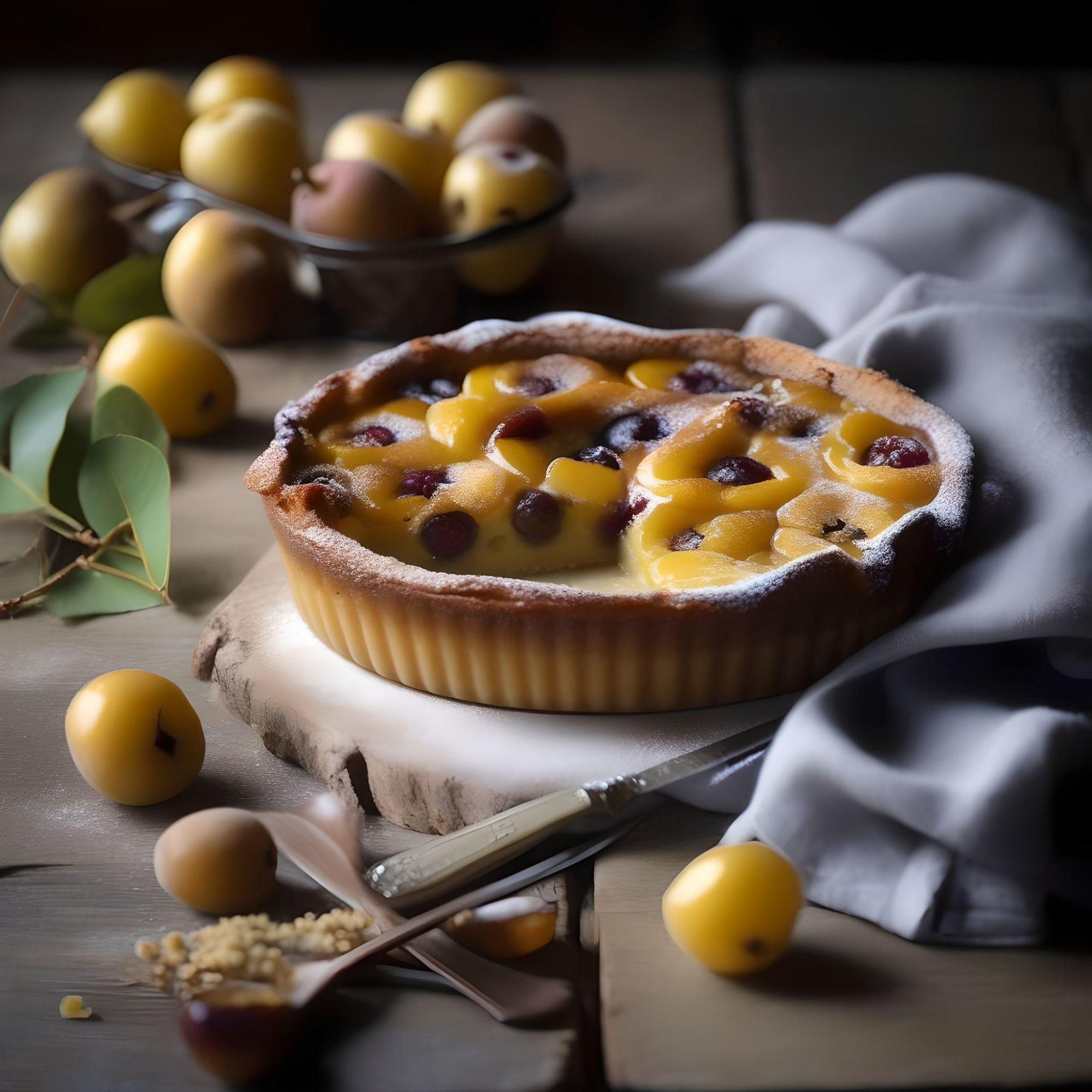 Clafoutis aux mirabelles