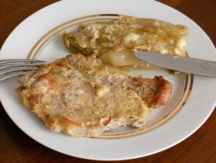 Cte de veau au Roquefort