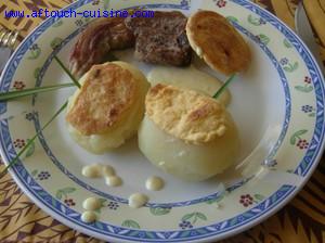 Ctes d'agneau  la crme de brie