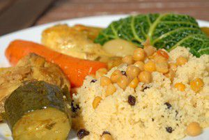 Couscous aux sept lgumes