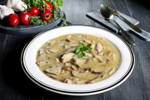 Cream of  Cep mushroom Soup