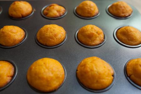 Cupcakes de st jacques et curry