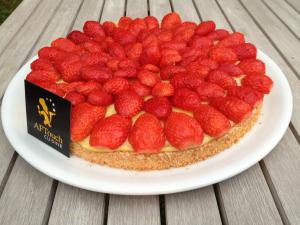 Dacquoise aux fraises