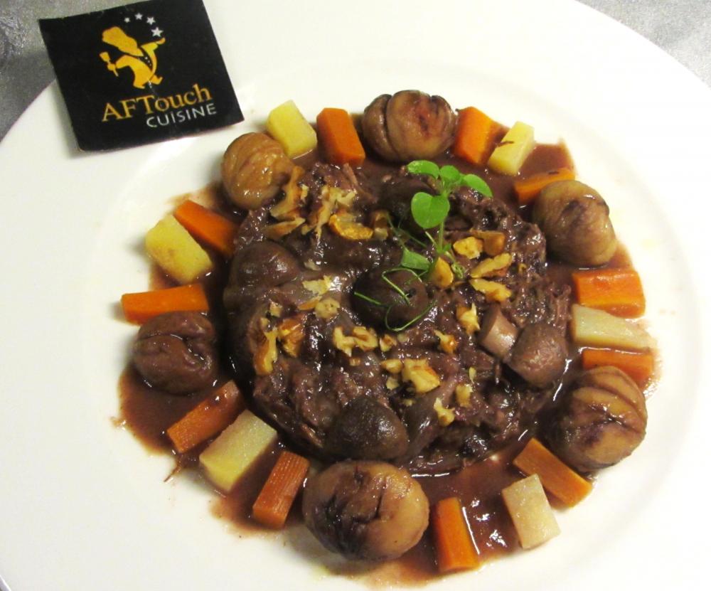 Effeuillé de sanglier a la cadurcienne