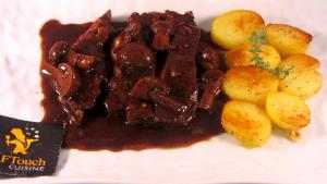 Entrecote charolaise sauce marchand de vin