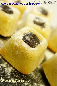 Financier vanille chocolat