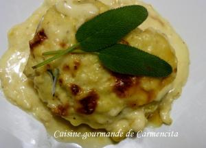 Fenouils farcis sauce au reblochon