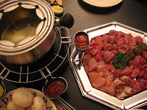 Fondue bourguignonne