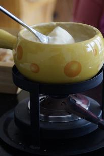 Fondue moitié-moitié, Recette