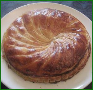 Ma galette des rois  la frangipane