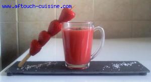 Gaspacho aux fraises