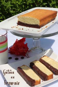 Gateau au brownie