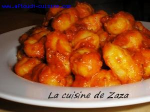 Gnocchis à la sauce tomate