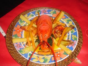 Homard  la saveur d'orange 