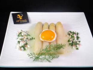 Asperges blanches tides de Tigy