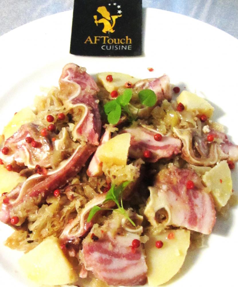 Les oreilles de porc confites a l\'alsacienne