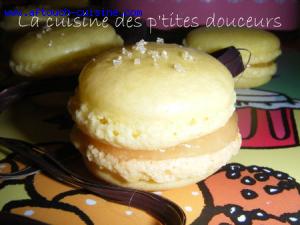 Macarons  la confiture de citrons de Menton