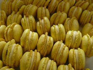 Macarons haricots de Soissons et pure de fruits