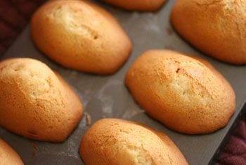 Madeleines  la farine de sarrasin