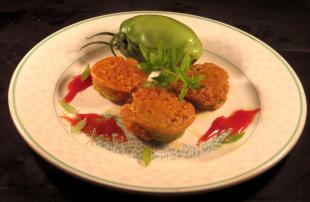 Mes beignets croustillants de tomates vertes