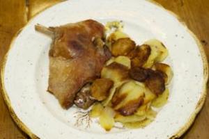 Mes cuisses de canard confites pommes sarladaises