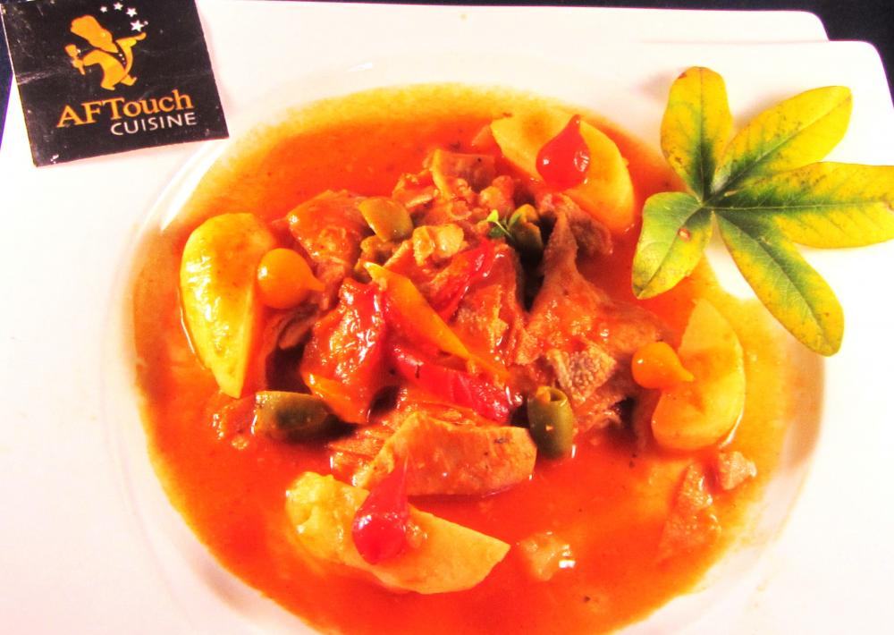 Mes tripes de veau a la madrilene