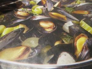 Moules  la marinire comme en Nouvelle Zlande