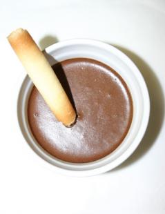 Mousse au chocolat comme l'aime Justine