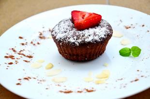 Muffins noix de coco et chocolat noir