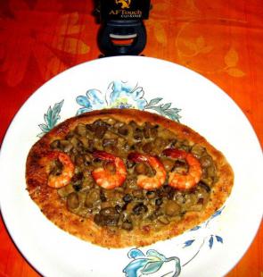 Naan plat duxelles gourmande de paris