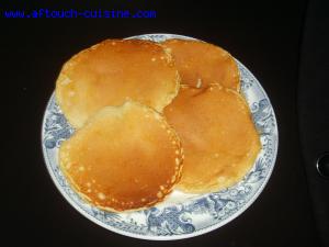 Pancakes au lait d'amande