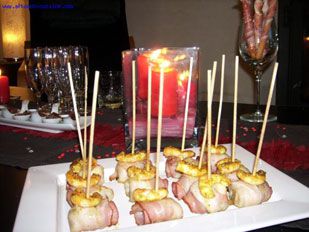 Petits bouchons de banane au bacon