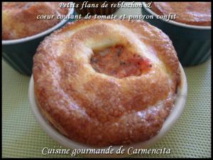 Petits flans de reblochon